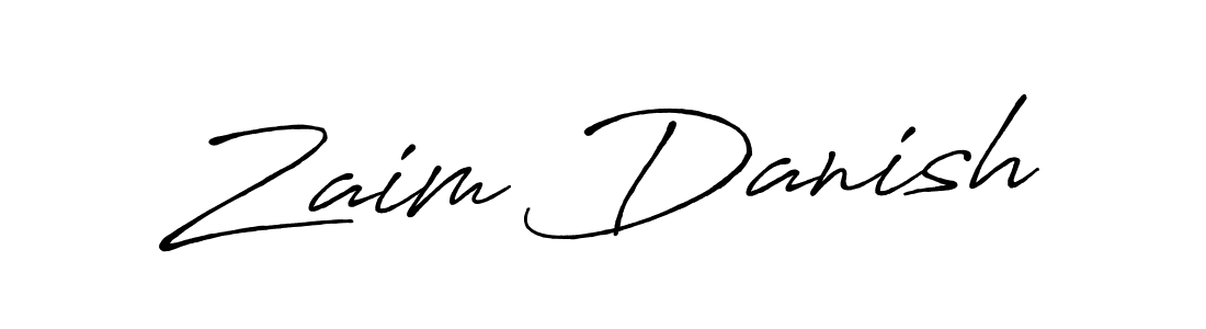 Antro_Vectra_Bolder is a professional signature style that is perfect for those who want to add a touch of class to their signature. It is also a great choice for those who want to make their signature more unique. Get Zaim Danish name to fancy signature for free. Zaim Danish signature style 7 images and pictures png