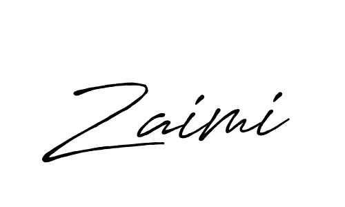 if you are searching for the best signature style for your name Zaimi. so please give up your signature search. here we have designed multiple signature styles  using Antro_Vectra_Bolder. Zaimi signature style 7 images and pictures png