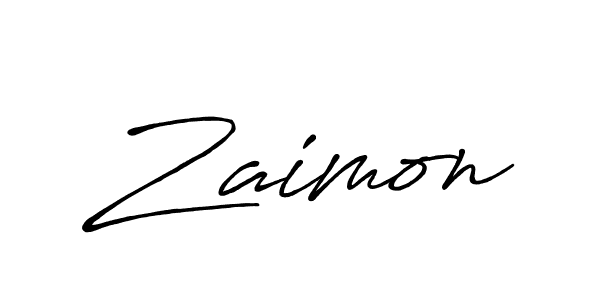 Antro_Vectra_Bolder is a professional signature style that is perfect for those who want to add a touch of class to their signature. It is also a great choice for those who want to make their signature more unique. Get Zaimon name to fancy signature for free. Zaimon signature style 7 images and pictures png