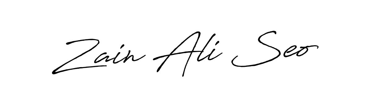 if you are searching for the best signature style for your name Zain Ali Seo. so please give up your signature search. here we have designed multiple signature styles  using Antro_Vectra_Bolder. Zain Ali Seo signature style 7 images and pictures png