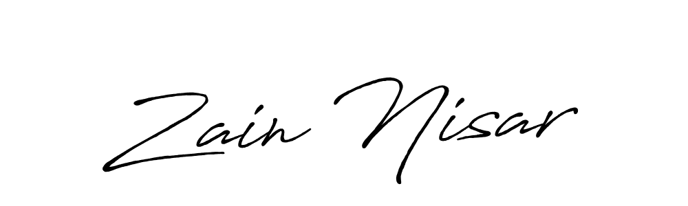 How to Draw Zain Nisar signature style? Antro_Vectra_Bolder is a latest design signature styles for name Zain Nisar. Zain Nisar signature style 7 images and pictures png