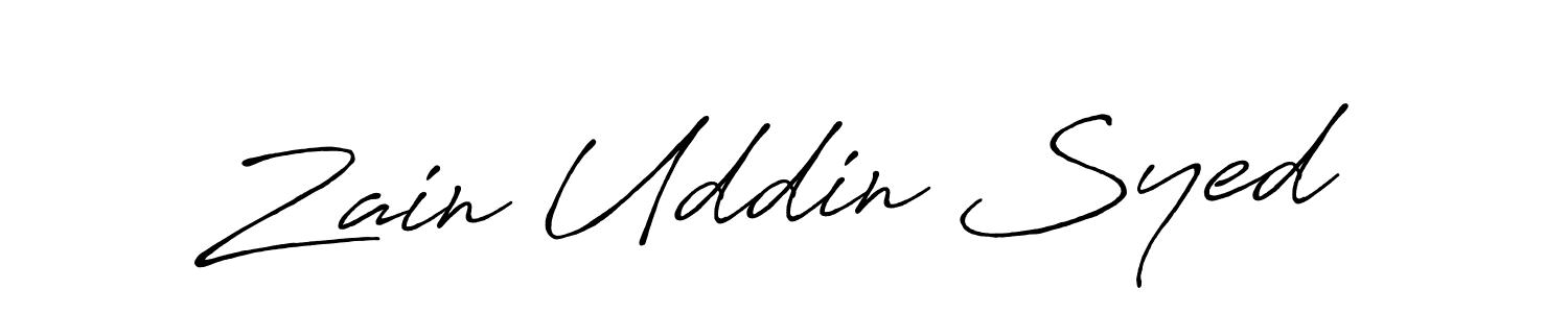 How to Draw Zain Uddin Syed signature style? Antro_Vectra_Bolder is a latest design signature styles for name Zain Uddin Syed. Zain Uddin Syed signature style 7 images and pictures png