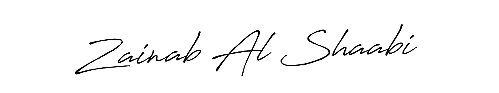 Also You can easily find your signature by using the search form. We will create Zainab Al Shaabi name handwritten signature images for you free of cost using Antro_Vectra_Bolder sign style. Zainab Al Shaabi signature style 7 images and pictures png