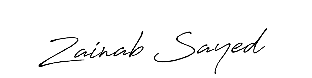 This is the best signature style for the Zainab Sayed name. Also you like these signature font (Antro_Vectra_Bolder). Mix name signature. Zainab Sayed signature style 7 images and pictures png