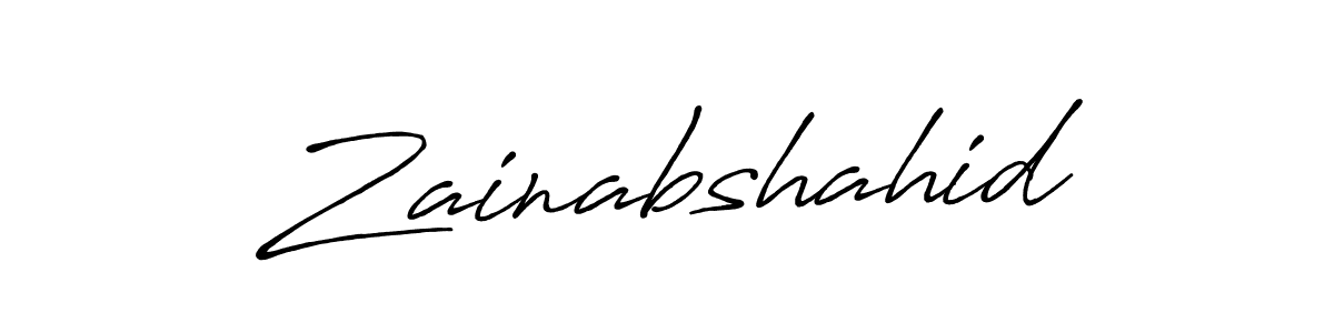Make a short Zainabshahid signature style. Manage your documents anywhere anytime using Antro_Vectra_Bolder. Create and add eSignatures, submit forms, share and send files easily. Zainabshahid signature style 7 images and pictures png