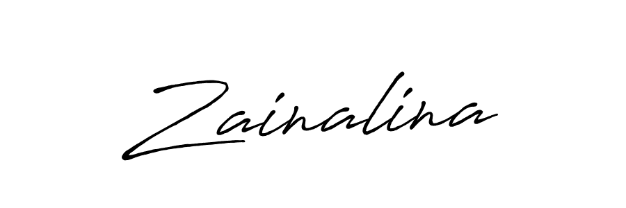 Once you've used our free online signature maker to create your best signature Antro_Vectra_Bolder style, it's time to enjoy all of the benefits that Zainalina name signing documents. Zainalina signature style 7 images and pictures png