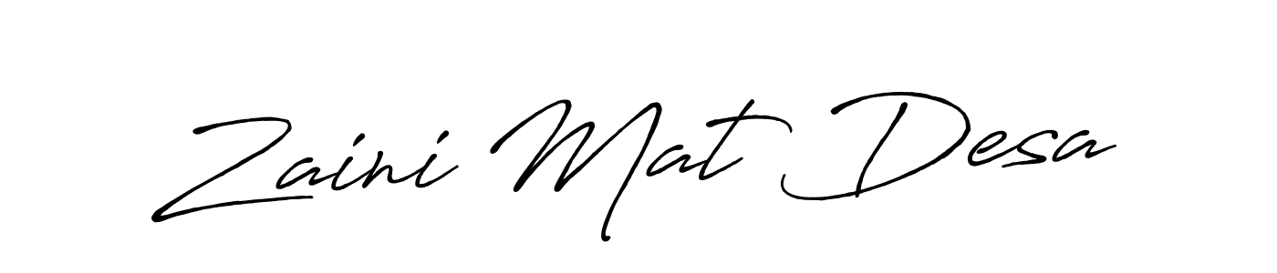 Best and Professional Signature Style for Zaini Mat Desa. Antro_Vectra_Bolder Best Signature Style Collection. Zaini Mat Desa signature style 7 images and pictures png