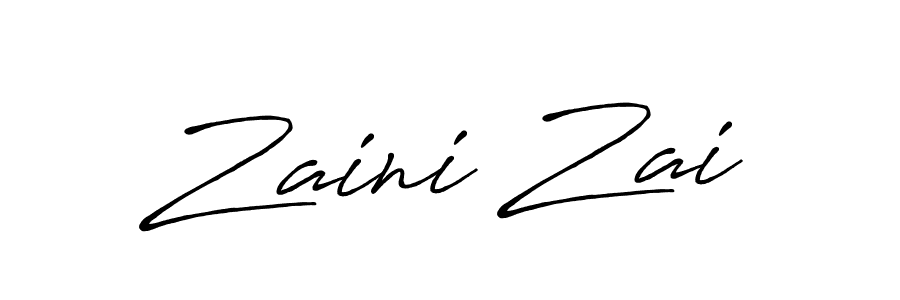 if you are searching for the best signature style for your name Zaini Zai. so please give up your signature search. here we have designed multiple signature styles  using Antro_Vectra_Bolder. Zaini Zai signature style 7 images and pictures png