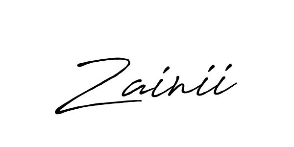 The best way (Antro_Vectra_Bolder) to make a short signature is to pick only two or three words in your name. The name Zainii include a total of six letters. For converting this name. Zainii signature style 7 images and pictures png