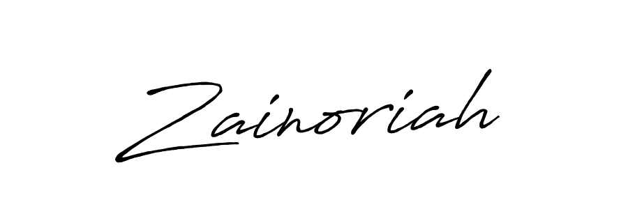 You can use this online signature creator to create a handwritten signature for the name Zainoriah. This is the best online autograph maker. Zainoriah signature style 7 images and pictures png