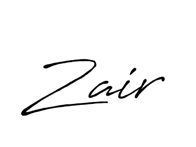 Also You can easily find your signature by using the search form. We will create Zair name handwritten signature images for you free of cost using Antro_Vectra_Bolder sign style. Zair signature style 7 images and pictures png