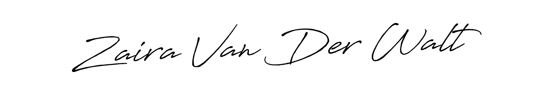 Make a beautiful signature design for name Zaira Van Der Walt. Use this online signature maker to create a handwritten signature for free. Zaira Van Der Walt signature style 7 images and pictures png