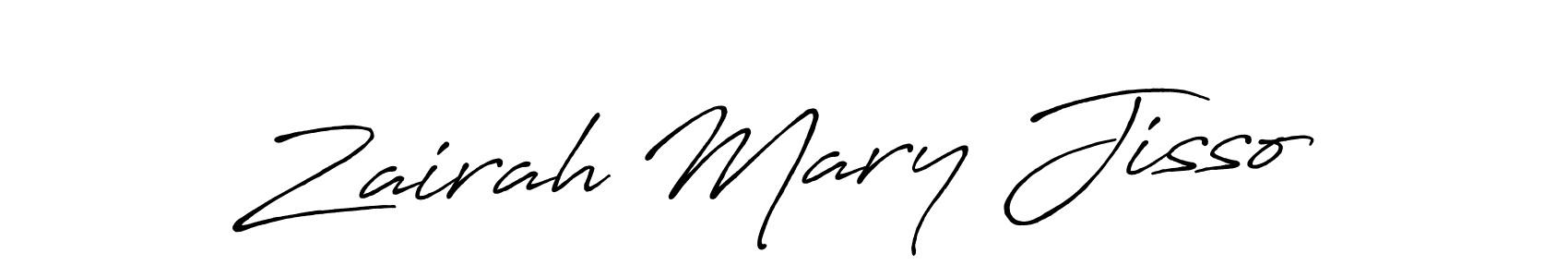 Also You can easily find your signature by using the search form. We will create Zairah Mary Jisso name handwritten signature images for you free of cost using Antro_Vectra_Bolder sign style. Zairah Mary Jisso signature style 7 images and pictures png