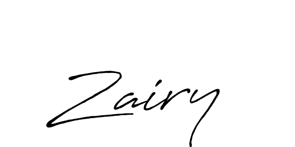 Antro_Vectra_Bolder is a professional signature style that is perfect for those who want to add a touch of class to their signature. It is also a great choice for those who want to make their signature more unique. Get Zairy  name to fancy signature for free. Zairy  signature style 7 images and pictures png