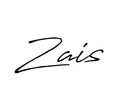 Create a beautiful signature design for name Zais. With this signature (Antro_Vectra_Bolder) fonts, you can make a handwritten signature for free. Zais signature style 7 images and pictures png