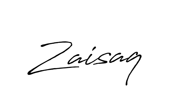 Create a beautiful signature design for name Zaisaq. With this signature (Antro_Vectra_Bolder) fonts, you can make a handwritten signature for free. Zaisaq signature style 7 images and pictures png