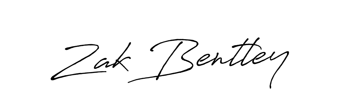 Also we have Zak Bentley name is the best signature style. Create professional handwritten signature collection using Antro_Vectra_Bolder autograph style. Zak Bentley signature style 7 images and pictures png