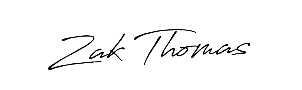 Once you've used our free online signature maker to create your best signature Antro_Vectra_Bolder style, it's time to enjoy all of the benefits that Zak Thomas name signing documents. Zak Thomas signature style 7 images and pictures png