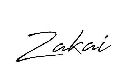 How to Draw Zakai signature style? Antro_Vectra_Bolder is a latest design signature styles for name Zakai. Zakai signature style 7 images and pictures png