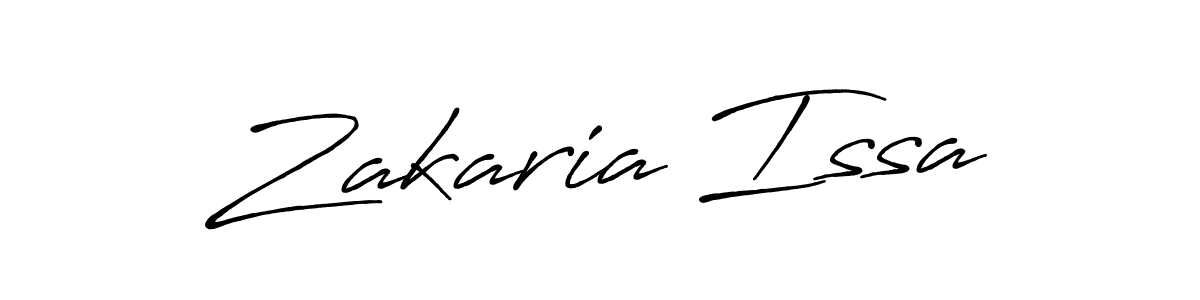 Make a beautiful signature design for name Zakaria Issa. Use this online signature maker to create a handwritten signature for free. Zakaria Issa signature style 7 images and pictures png