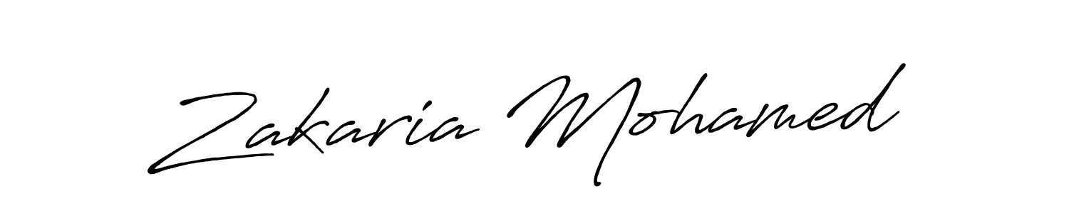 if you are searching for the best signature style for your name Zakaria Mohamed. so please give up your signature search. here we have designed multiple signature styles  using Antro_Vectra_Bolder. Zakaria Mohamed signature style 7 images and pictures png