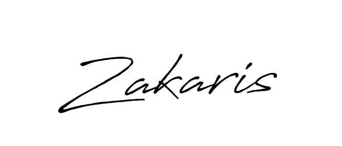 if you are searching for the best signature style for your name Zakaris. so please give up your signature search. here we have designed multiple signature styles  using Antro_Vectra_Bolder. Zakaris signature style 7 images and pictures png