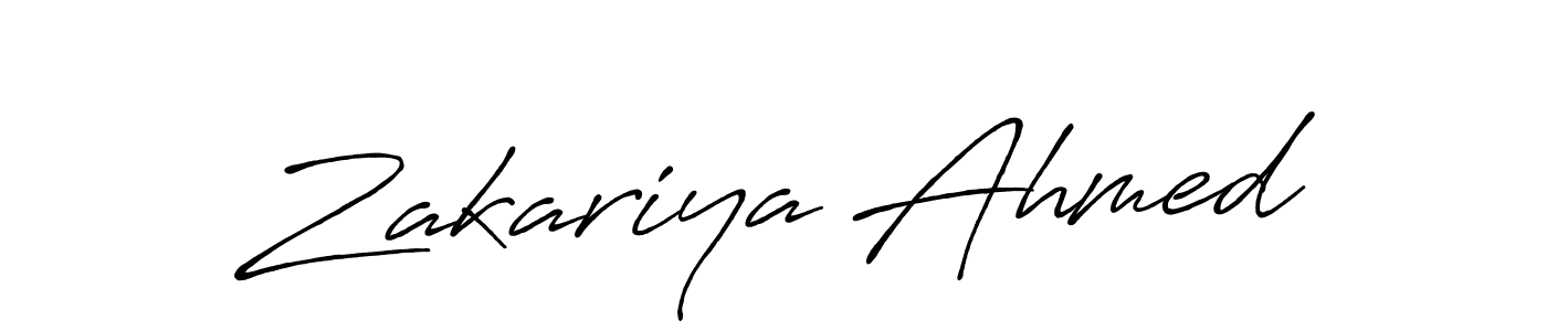 You can use this online signature creator to create a handwritten signature for the name Zakariya Ahmed. This is the best online autograph maker. Zakariya Ahmed signature style 7 images and pictures png