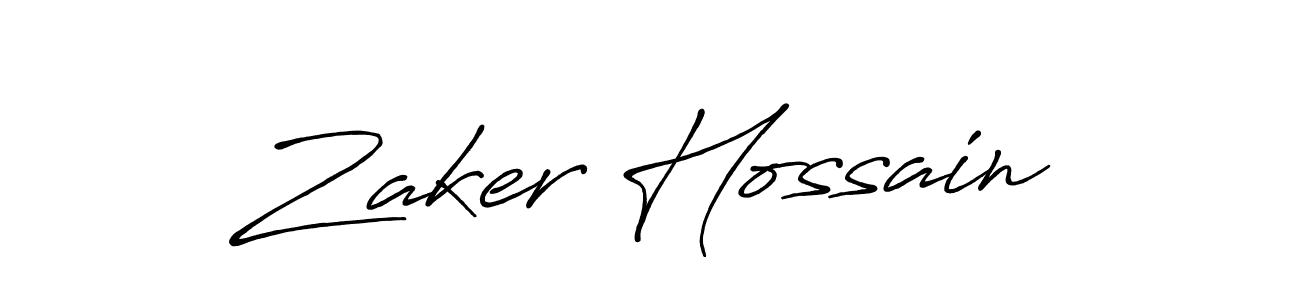 How to Draw Zaker Hossain signature style? Antro_Vectra_Bolder is a latest design signature styles for name Zaker Hossain. Zaker Hossain signature style 7 images and pictures png