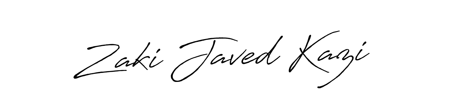 if you are searching for the best signature style for your name Zaki Javed Kazi. so please give up your signature search. here we have designed multiple signature styles  using Antro_Vectra_Bolder. Zaki Javed Kazi signature style 7 images and pictures png