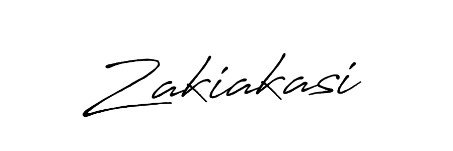 Zakiakasi stylish signature style. Best Handwritten Sign (Antro_Vectra_Bolder) for my name. Handwritten Signature Collection Ideas for my name Zakiakasi. Zakiakasi signature style 7 images and pictures png