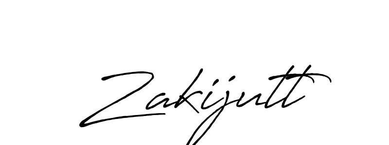 Antro_Vectra_Bolder is a professional signature style that is perfect for those who want to add a touch of class to their signature. It is also a great choice for those who want to make their signature more unique. Get Zakijutt name to fancy signature for free. Zakijutt signature style 7 images and pictures png