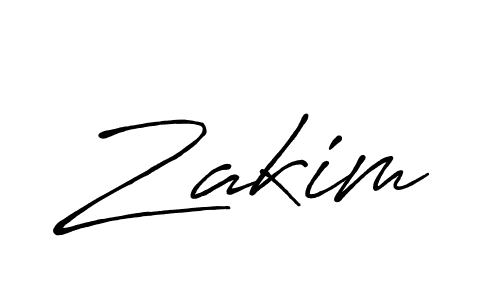 How to make Zakim signature? Antro_Vectra_Bolder is a professional autograph style. Create handwritten signature for Zakim name. Zakim signature style 7 images and pictures png