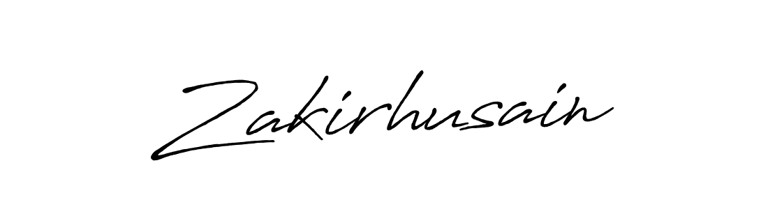 Make a short Zakirhusain signature style. Manage your documents anywhere anytime using Antro_Vectra_Bolder. Create and add eSignatures, submit forms, share and send files easily. Zakirhusain signature style 7 images and pictures png