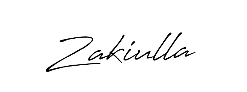 Make a beautiful signature design for name Zakiulla. Use this online signature maker to create a handwritten signature for free. Zakiulla signature style 7 images and pictures png