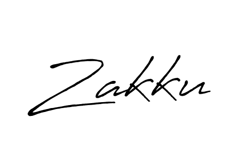 Create a beautiful signature design for name Zakku. With this signature (Antro_Vectra_Bolder) fonts, you can make a handwritten signature for free. Zakku signature style 7 images and pictures png