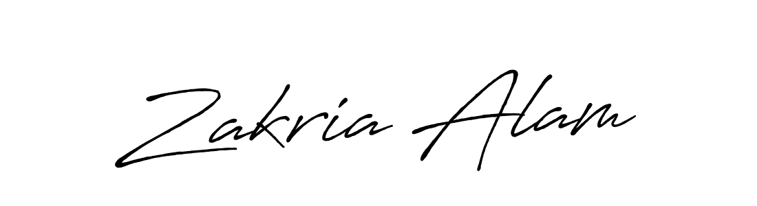 How to make Zakria Alam signature? Antro_Vectra_Bolder is a professional autograph style. Create handwritten signature for Zakria Alam name. Zakria Alam signature style 7 images and pictures png