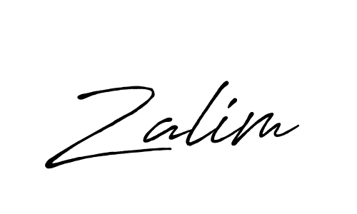 It looks lik you need a new signature style for name Zalim. Design unique handwritten (Antro_Vectra_Bolder) signature with our free signature maker in just a few clicks. Zalim signature style 7 images and pictures png