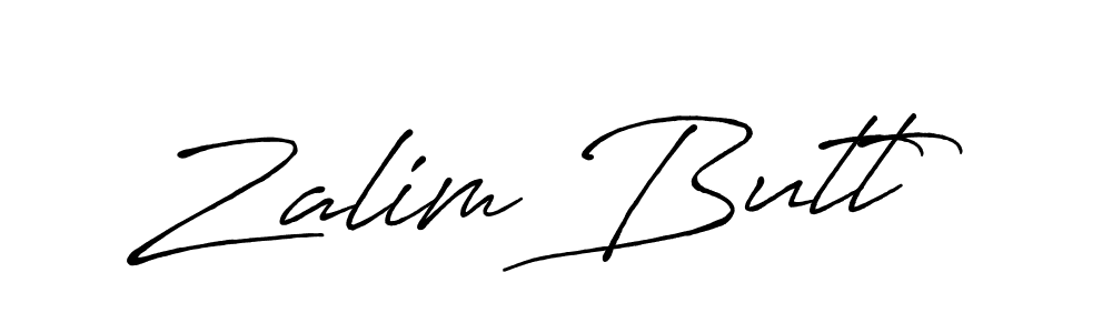 Make a beautiful signature design for name Zalim Butt. Use this online signature maker to create a handwritten signature for free. Zalim Butt signature style 7 images and pictures png