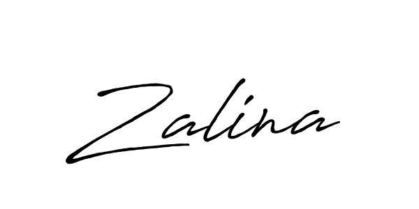 if you are searching for the best signature style for your name Zalina. so please give up your signature search. here we have designed multiple signature styles  using Antro_Vectra_Bolder. Zalina signature style 7 images and pictures png