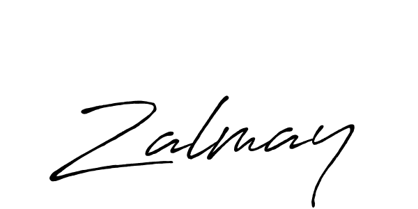 How to Draw Zalmay signature style? Antro_Vectra_Bolder is a latest design signature styles for name Zalmay. Zalmay signature style 7 images and pictures png