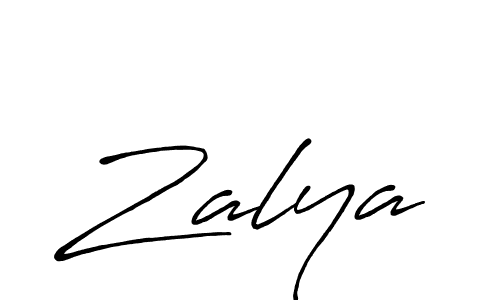 Similarly Antro_Vectra_Bolder is the best handwritten signature design. Signature creator online .You can use it as an online autograph creator for name Zalya. Zalya signature style 7 images and pictures png