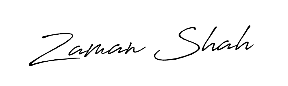 It looks lik you need a new signature style for name Zaman Shah. Design unique handwritten (Antro_Vectra_Bolder) signature with our free signature maker in just a few clicks. Zaman Shah signature style 7 images and pictures png