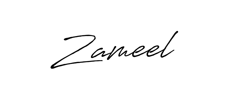 Also You can easily find your signature by using the search form. We will create Zameel× name handwritten signature images for you free of cost using Antro_Vectra_Bolder sign style. Zameel× signature style 7 images and pictures png