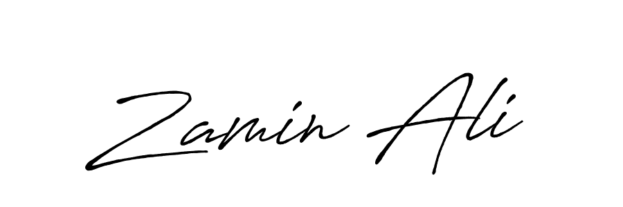 You can use this online signature creator to create a handwritten signature for the name Zamin Ali. This is the best online autograph maker. Zamin Ali signature style 7 images and pictures png