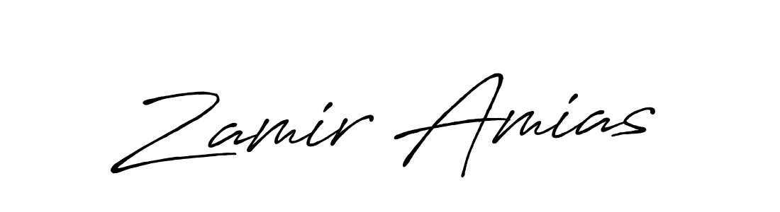 Similarly Antro_Vectra_Bolder is the best handwritten signature design. Signature creator online .You can use it as an online autograph creator for name Zamir Amias. Zamir Amias signature style 7 images and pictures png