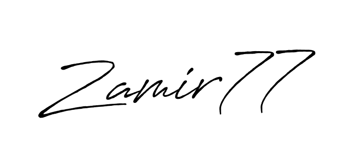 Check out images of Autograph of Zamir77 name. Actor Zamir77 Signature Style. Antro_Vectra_Bolder is a professional sign style online. Zamir77 signature style 7 images and pictures png
