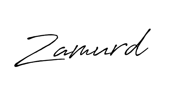 How to make Zamurd name signature. Use Antro_Vectra_Bolder style for creating short signs online. This is the latest handwritten sign. Zamurd signature style 7 images and pictures png