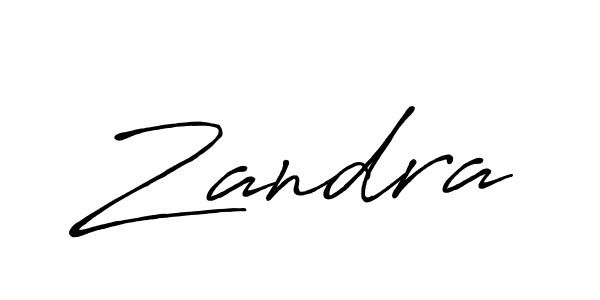 It looks lik you need a new signature style for name Zandra. Design unique handwritten (Antro_Vectra_Bolder) signature with our free signature maker in just a few clicks. Zandra signature style 7 images and pictures png