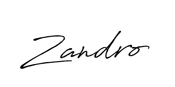 Also You can easily find your signature by using the search form. We will create Zandro name handwritten signature images for you free of cost using Antro_Vectra_Bolder sign style. Zandro signature style 7 images and pictures png