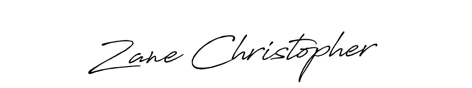 Antro_Vectra_Bolder is a professional signature style that is perfect for those who want to add a touch of class to their signature. It is also a great choice for those who want to make their signature more unique. Get Zane Christopher name to fancy signature for free. Zane Christopher signature style 7 images and pictures png